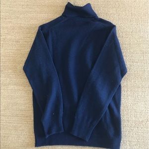 Blue Turtle Neck Sweater